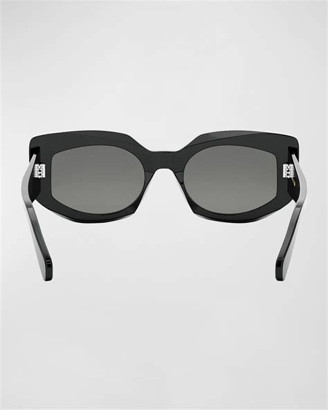 Celine Bold 3 Dots Acetate Butterfly Sun